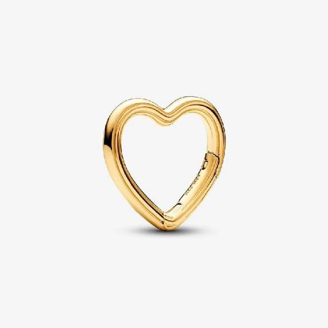 ME Gold Heart Openable Link