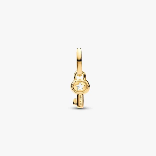 Gold Key Mini Dangle Charms - Image 3