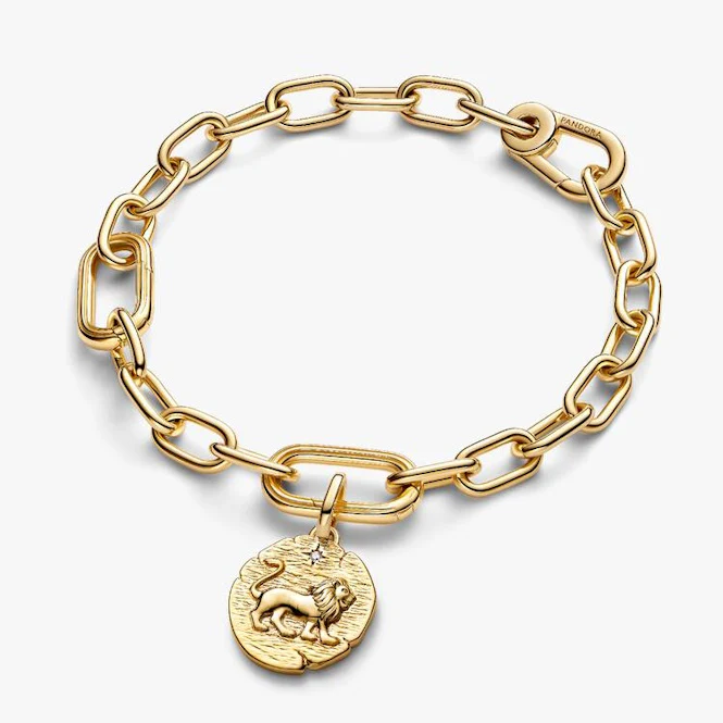 ME Gold Lion Medallion Charms - Image 3