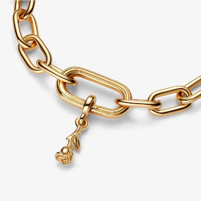 ME Gold Romance Rose Mini Dangle Charms - Image 2
