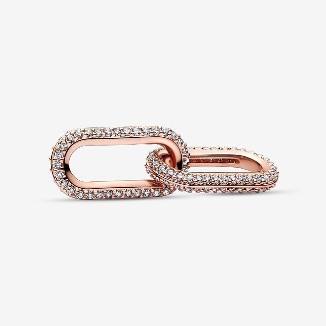 ME Rose Pave Double Styling Link