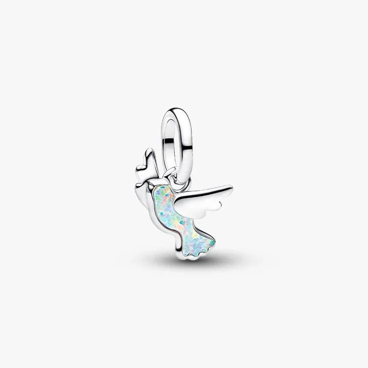 ME White Dove Mini Dangle Charms