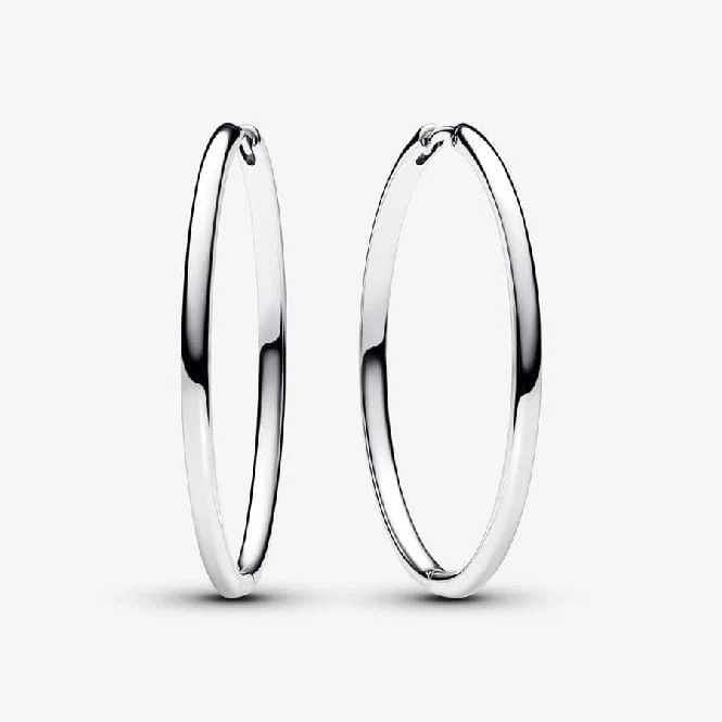 Moments 40 mm Charm Hoop Earrings