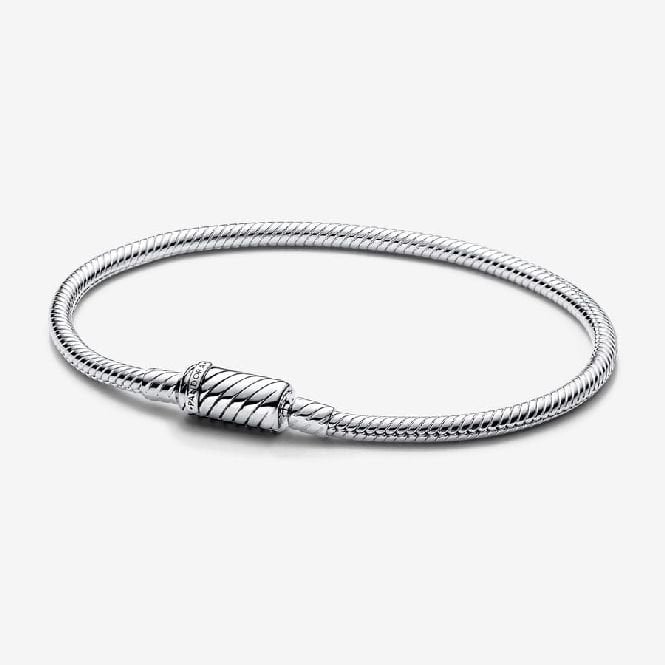 Moments Sliding Magnetic Clasp Snake Chain Bracelet, 17cm