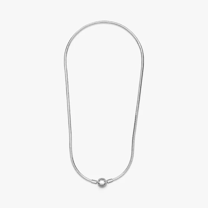 Moments Snake Chain Necklace, 45cm - Image 3