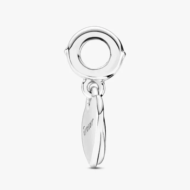 Mother & Daughter Double Heart Split Dangle Charms - Image 3