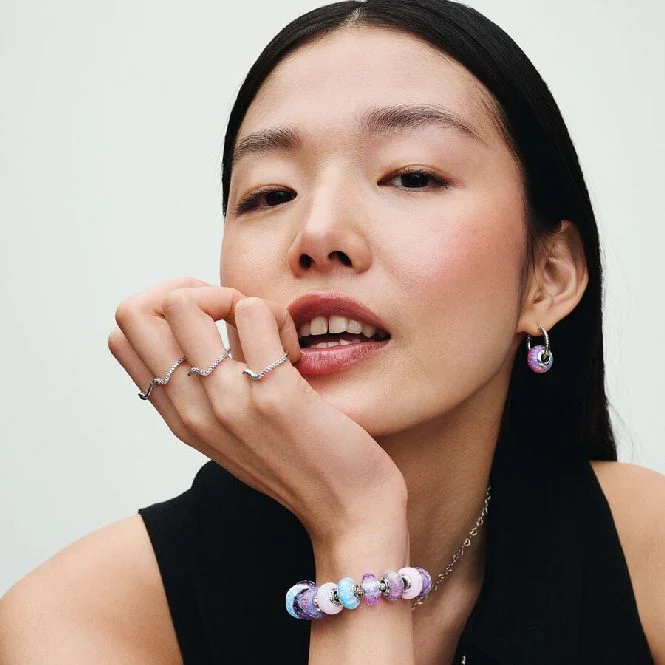Opalescent Purple Charms - Image 4