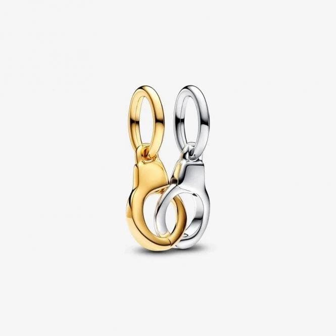 Openable & Splittable Handcuffs Dangle Charms