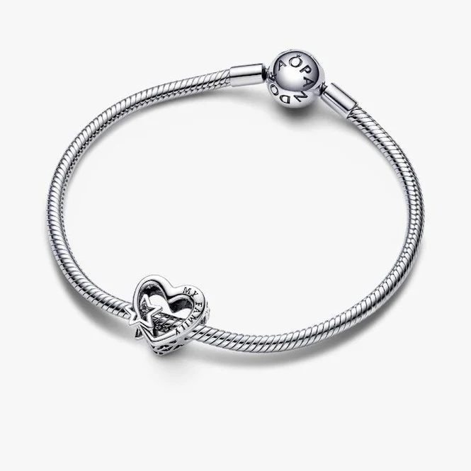 Openwork Family Heart & Star Charms - Image 2