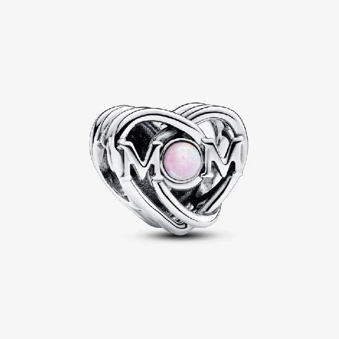 Openwork Mum & Heart Charms