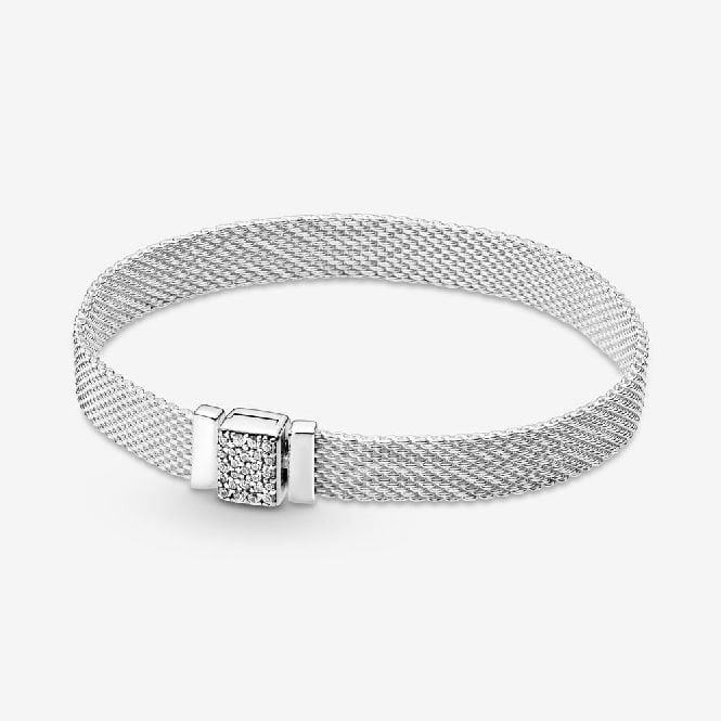 Reflexions Sparkling Clasp Bracelet, 19cm