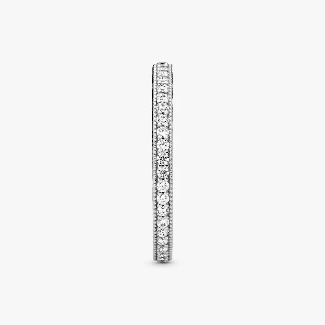 Sparkle & Hearts Ring, Size 48 - Image 4
