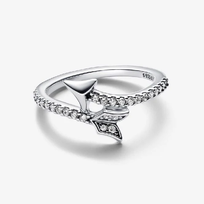 Sparkling Arrow Ring, Size 48 - Image 2