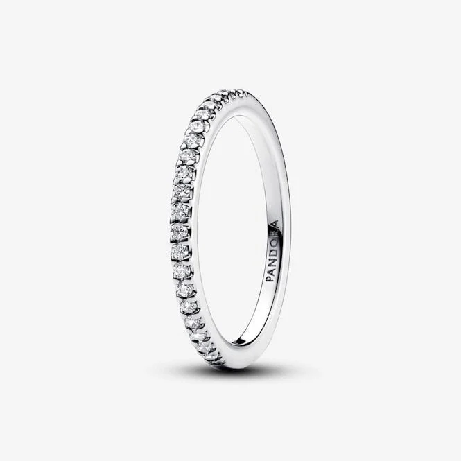 Sparkling Band Ring, Size 52