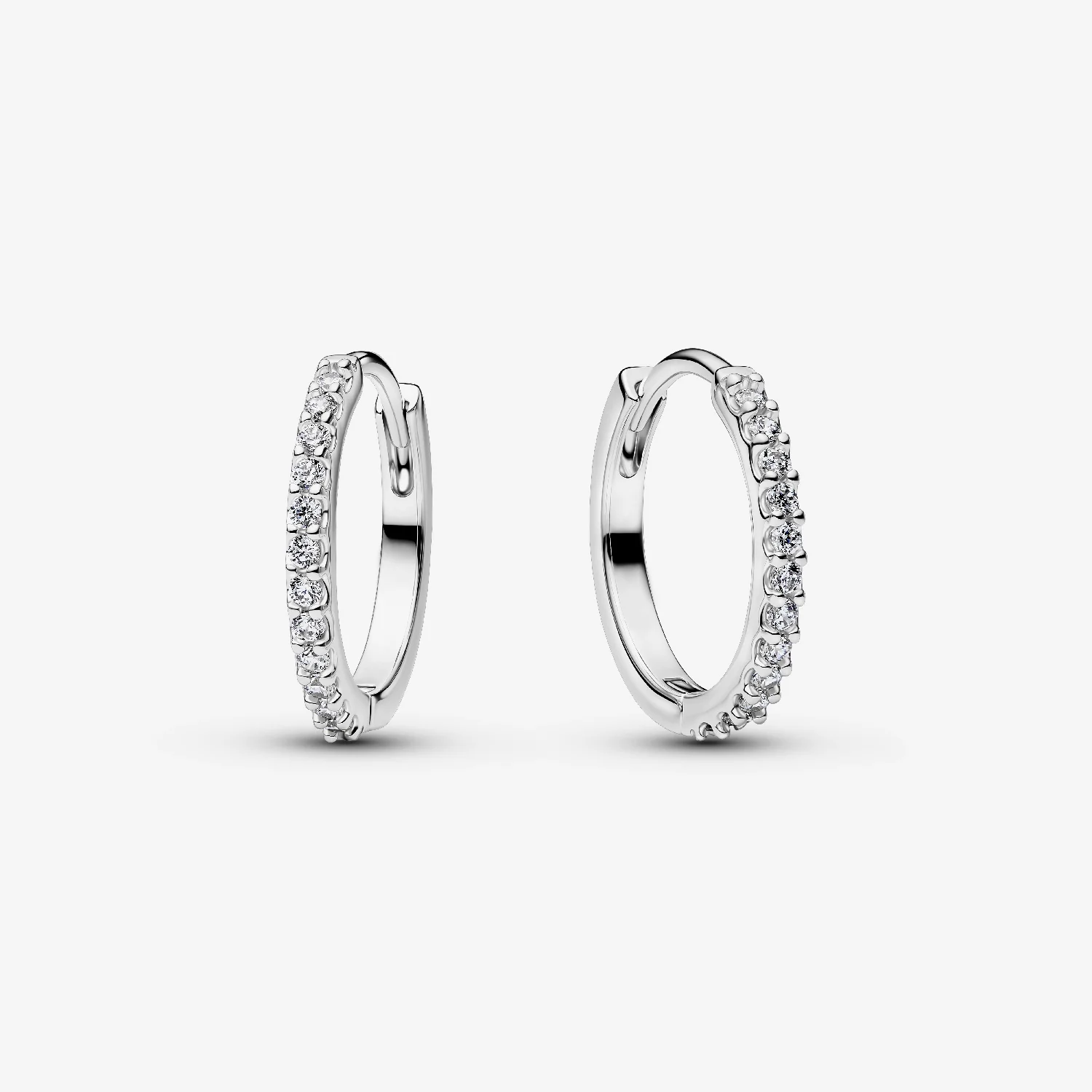 Sparkling Mini Hoop Earrings