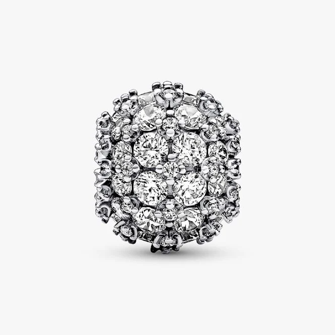 Sparkling Pave Round Charms - Image 4