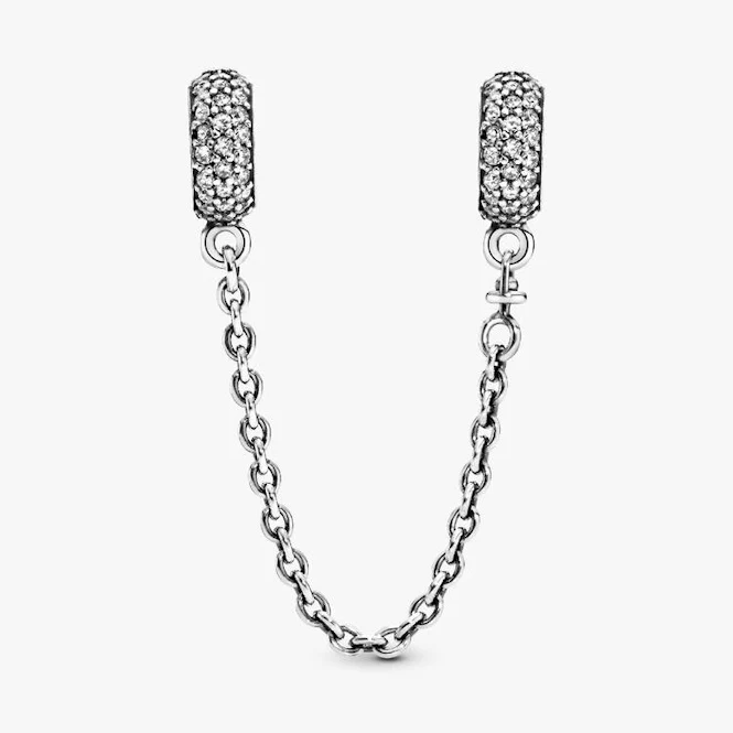 Sparkling Pave Safety Chains, 5cm - Image 4
