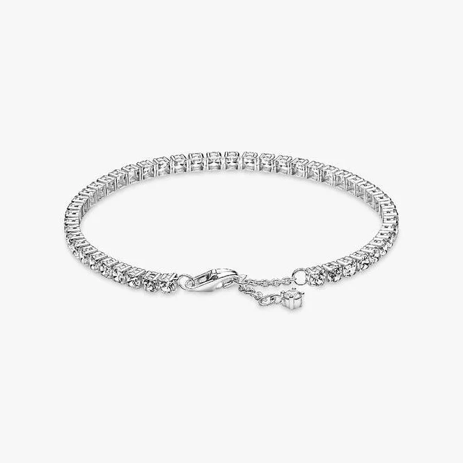 Sparkling Tennis Bracelet, 20cm - Image 4