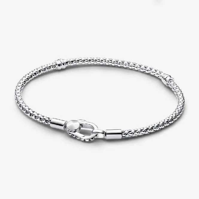 Studded Clasp & Chain Bracelet, 18cm