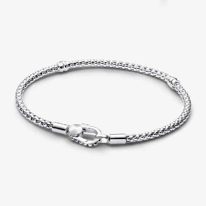 Studded Clasp & Chain Bracelet, 16cm - Image 3