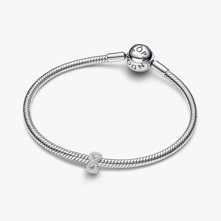 Textured Infinity Symbol Mini Charms - Image 2
