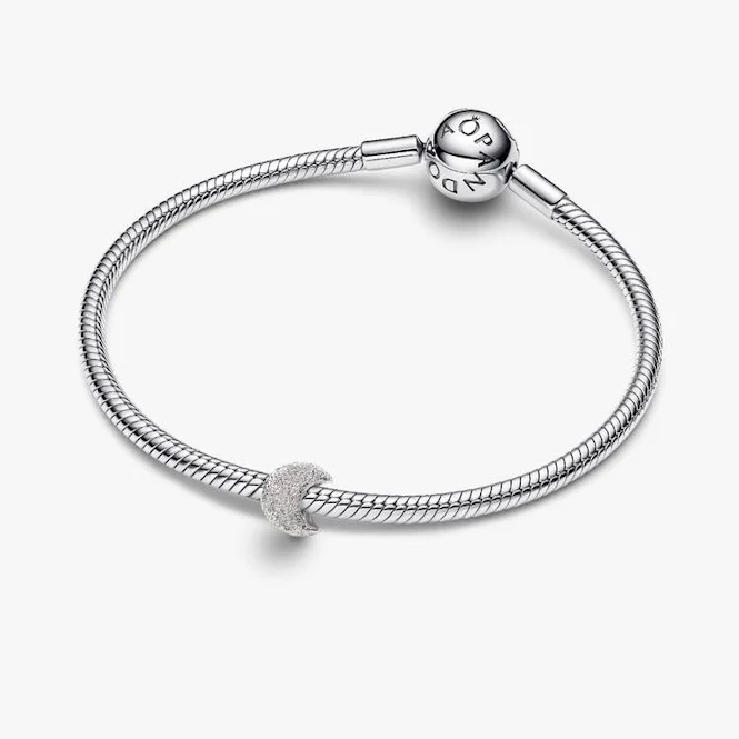 Textured Crescent Moon Mini Charms - Image 2