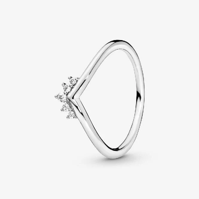 Tiara Wishbone Ring, Size 52