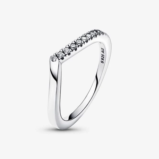 Timeless Wish Half Sparkling Ring, Size 48 - Image 2