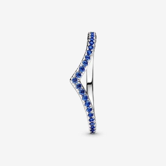 Timeless Wish Sparkling Blue Ring, Size 46 - Image 3