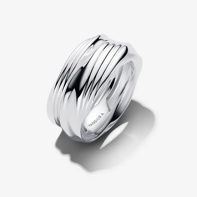 Twisted Double Ring, Size 48 - Image 2