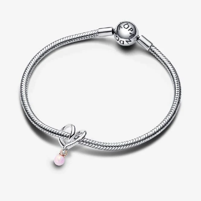 Two-Tone Wrapped Heart Charms - Image 2