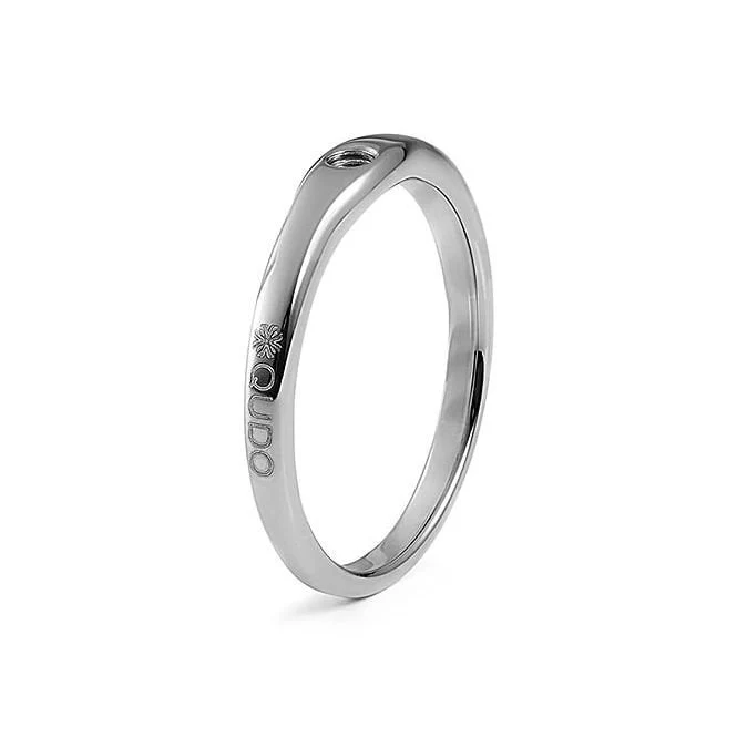 Fine Silver Interchangeable Ring, Size 52