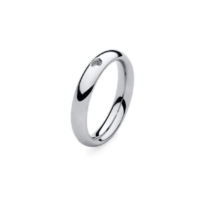 Slim Silver Interchangeable Ring, Size 62