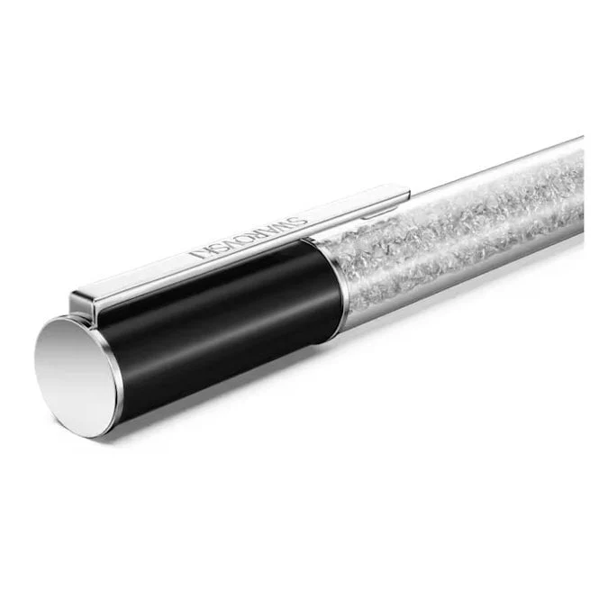 Crystalline Lustre Ballpoint Pen in Black with Rhodium Finish - Image 4