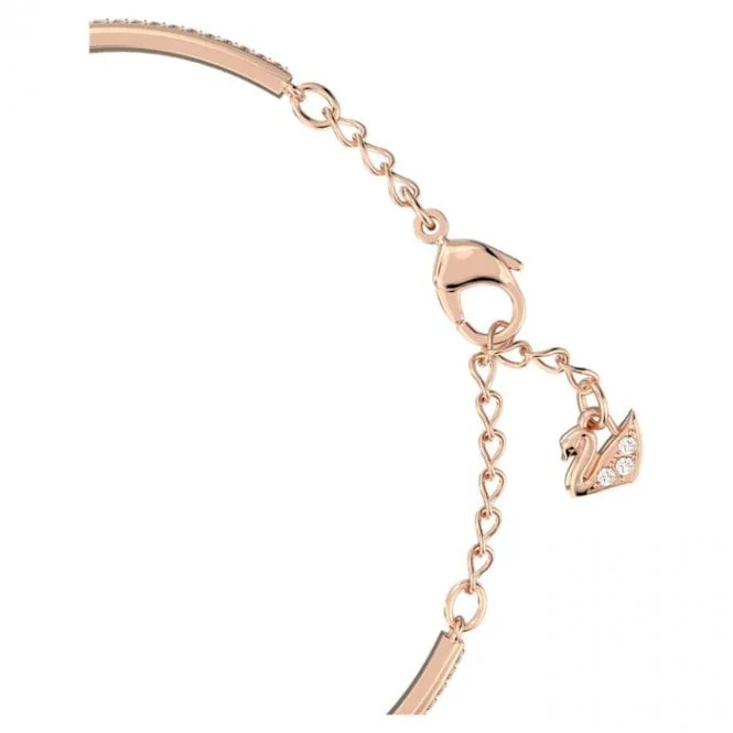 Generation Bangle with White Crystal in Rose Gold - Image 3