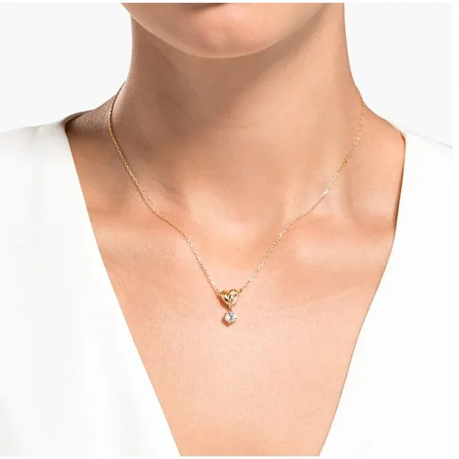 Lifelong Heart Pendant Necklace in Rose Gold, 38cm - Image 3