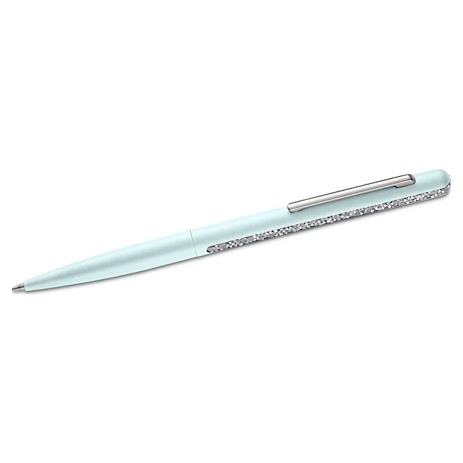 Shimmer Ballpoint Pen in Green with Chrome Finish - Image 4